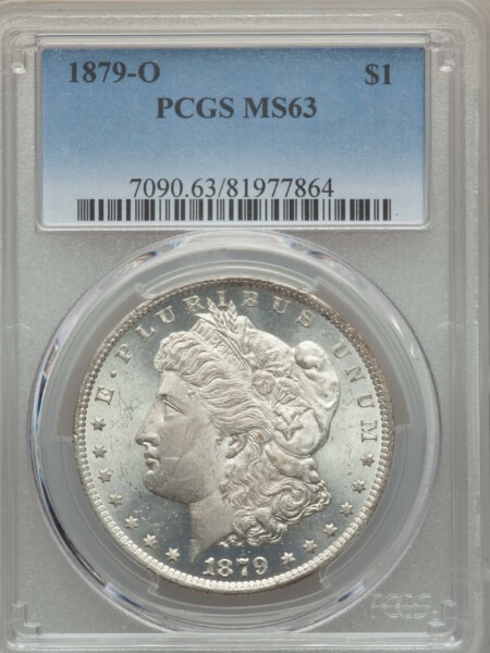 1879-O S$1 63 PCGS