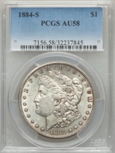 1884-S S$1 58 PCGS