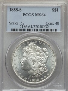 1888-S S$1 64 PCGS