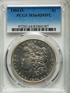 1904-O S$1,DMPL 64 PCGS