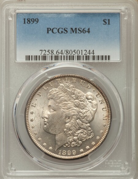 1899 S$1 64 PCGS