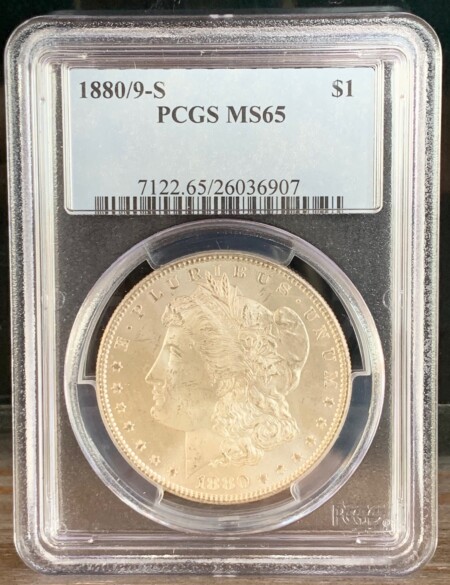 1880/9-S S$1 65 PCGS