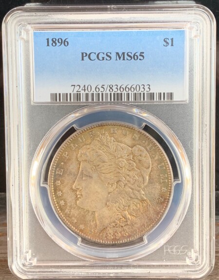 1896 S$1 65 PCGS