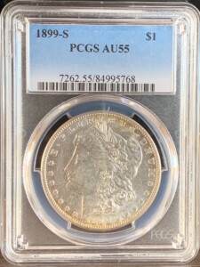1899-S S$1 55 PCGS