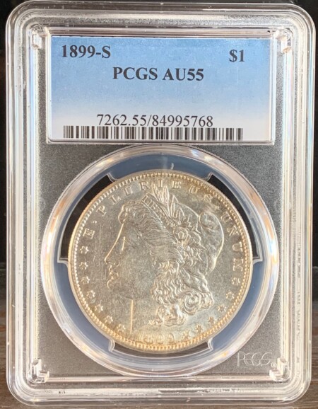 1899-S S$1 55 PCGS