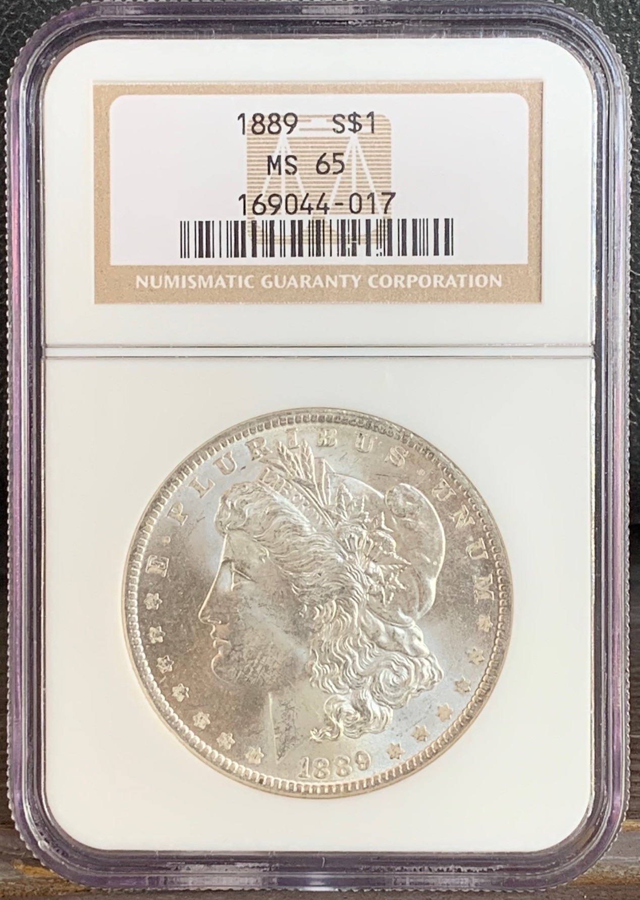 1889 S$1 65 NGC