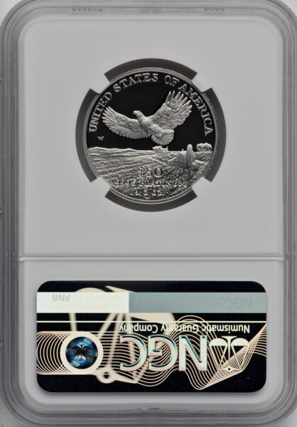 2000-W $50 Half-Ounce Platinum Eagle, Statue of Liberty, PR, DC 70 NGC