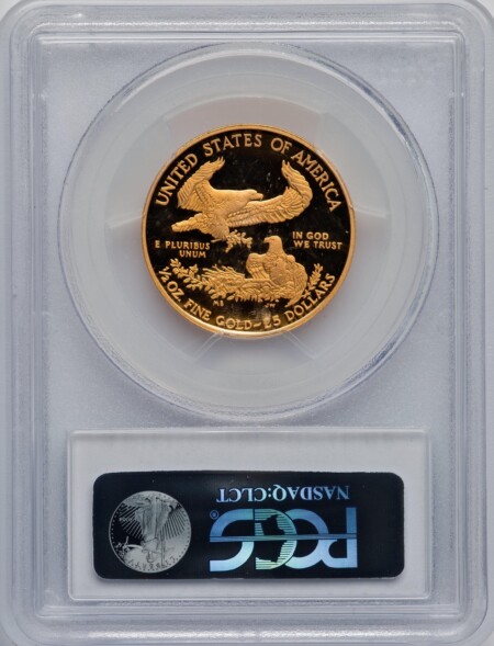 2012-W $25 Half-Ounce Gold Eagle PR, DC 70 PCGS