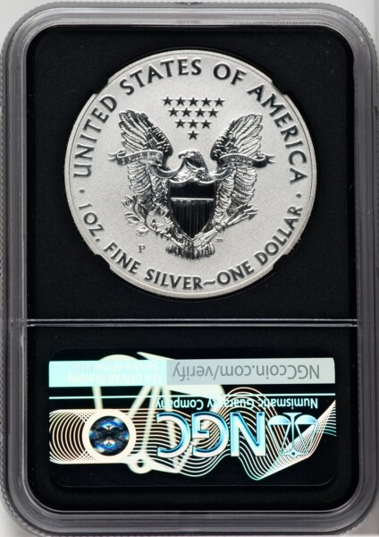 2011 25th Anniversary Silver American Eagle Five-Piece Set, PR 10 NGCX