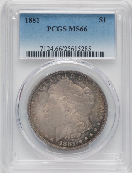 1881 S$1 66 PCGS