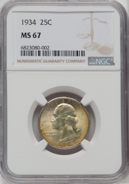 1934 25C 67 NGC