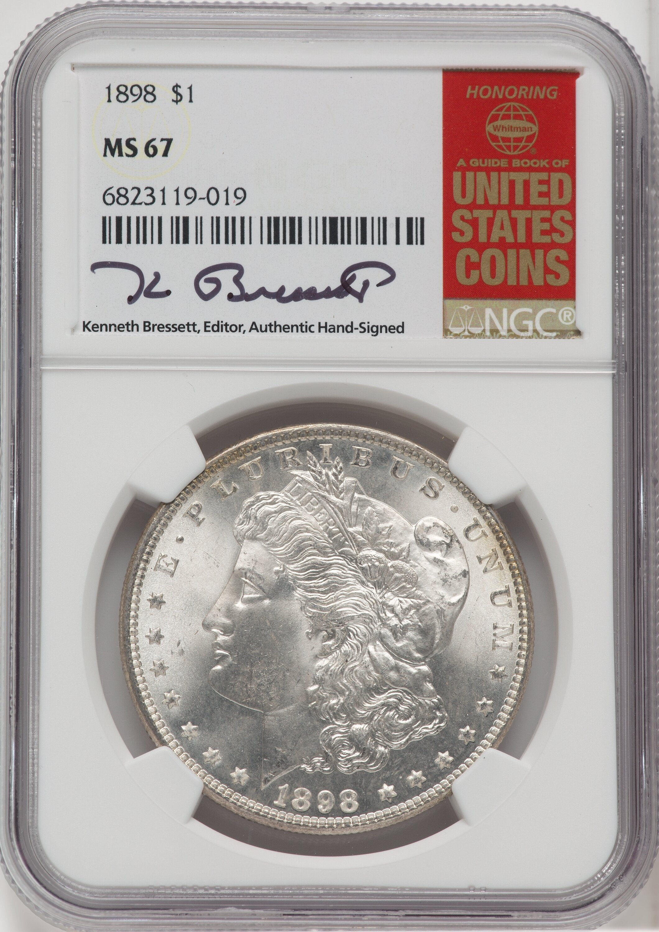 1898 S$1 67 NGC
