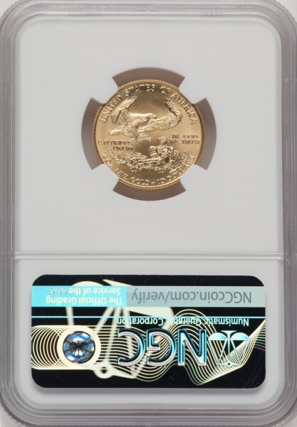 1998 $10 Quarter-Ounce Gold Eagle, MS NGC