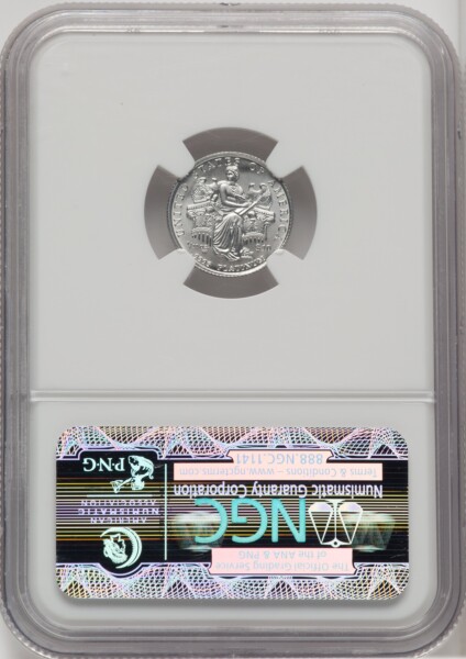 2006-W $10 Tenth-Ounce Platinum Eagle, First Strike, Burnished, SP 70 NGC