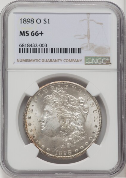 1898-O S$1 NGC Plus 66 NGC