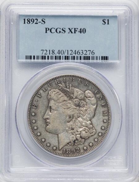 1892-S S$1 40 PCGS
