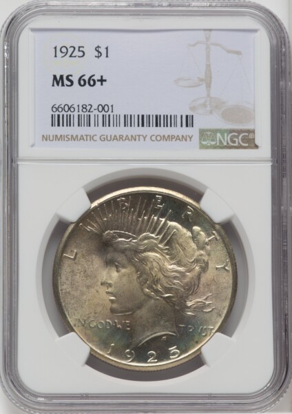1925 S$1 NGC Plus 66 NGC