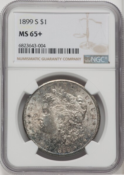 1899-S S$1 NGC Plus 65 NGC