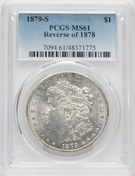 1879-S S$1 Reverse of 1878 61 PCGS