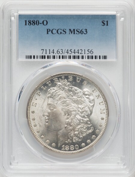 1880-O S$1 63 PCGS