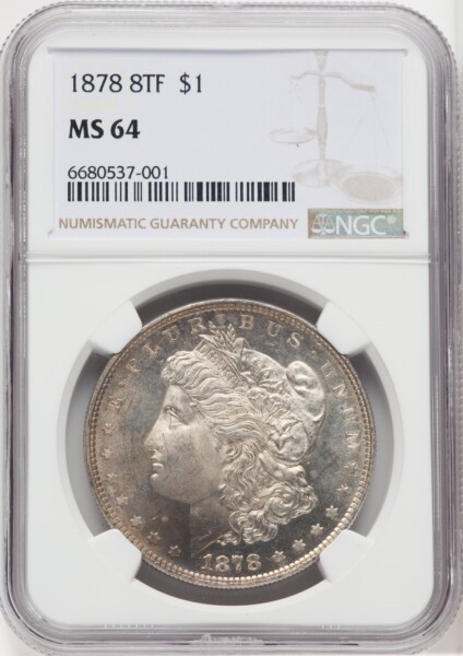 1878 8TF S$1 64 NGC
