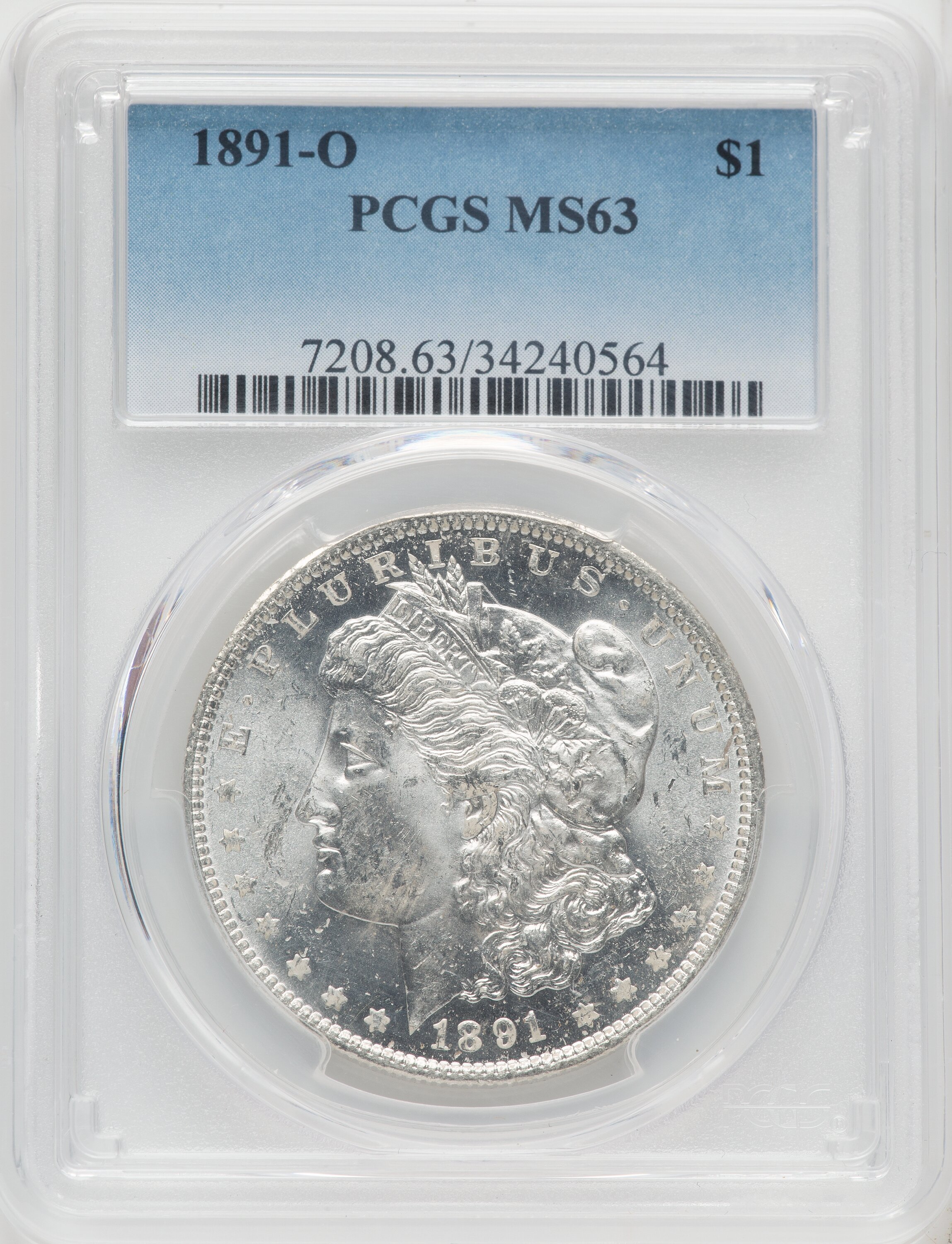 1891-O S$1 63 PCGS