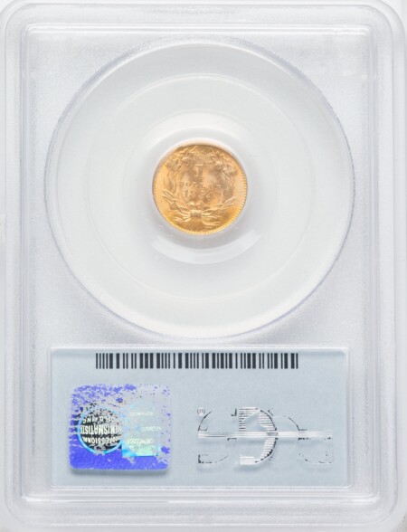 1854 G$1 Type Two 63 PCGS