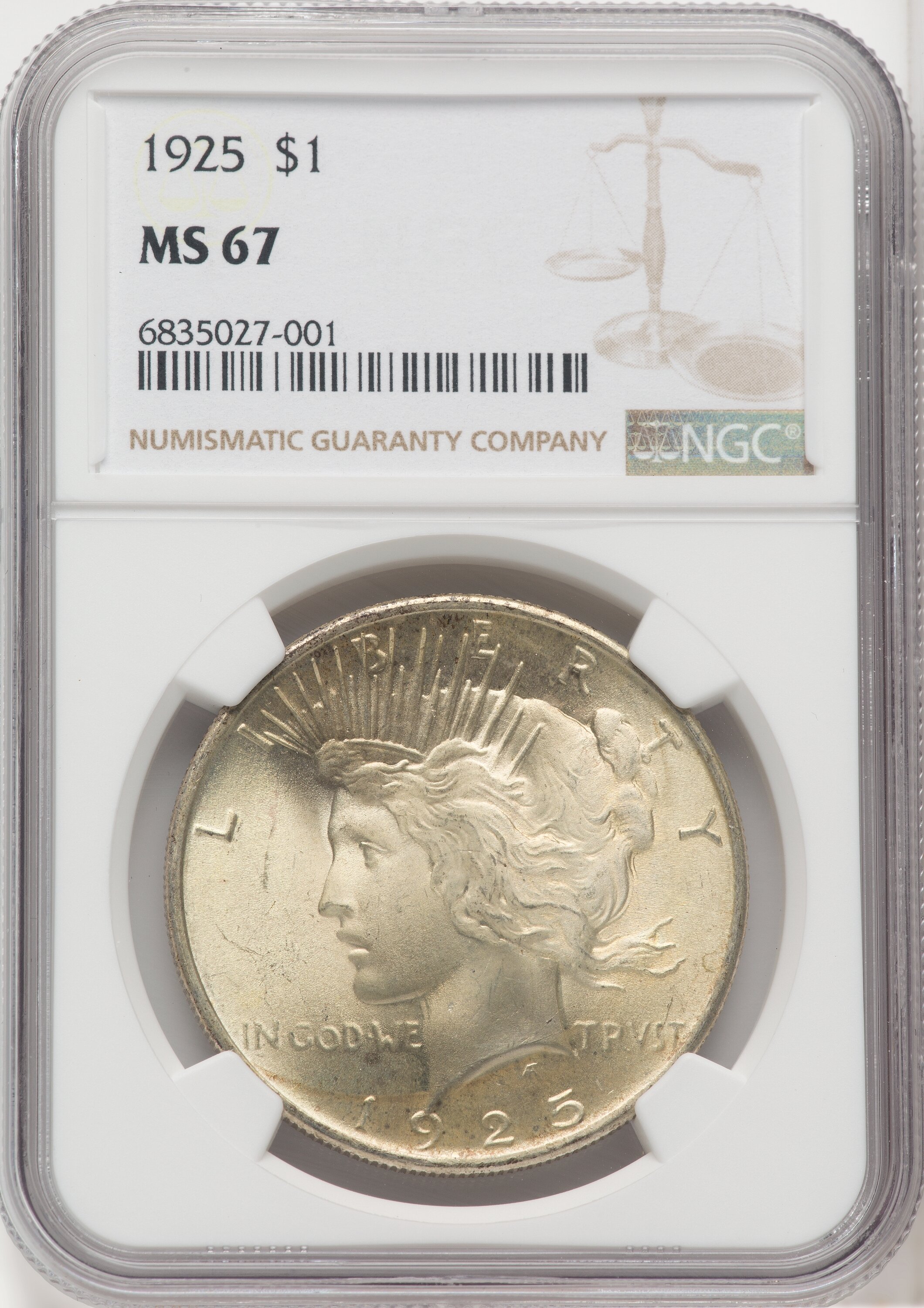 1925 S$1 67 NGC
