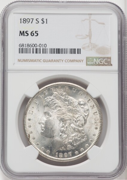 1897-S S$1 65 NGC