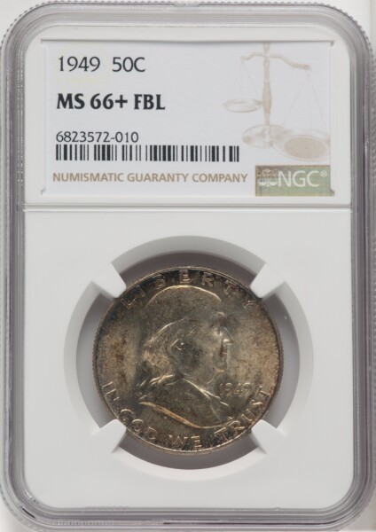 1949 50C, MS,  FL NGC Plus 66 NGC