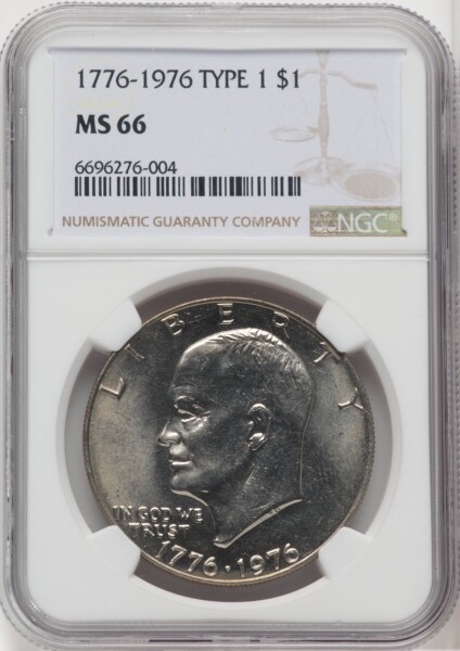 1976 $1 T1 66 NGC