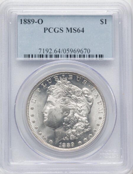 1889-O S$1 64 PCGS