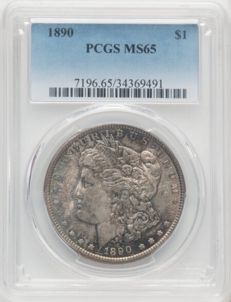 1890 S$1 65 PCGS