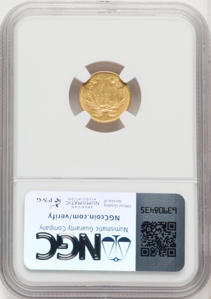 1854 G$1 Type Two 53 NGC