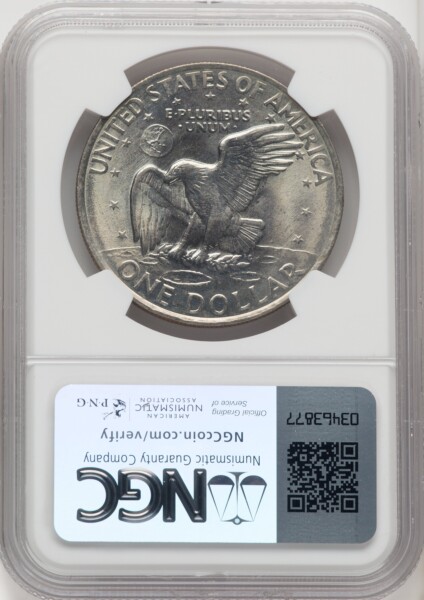 1971-D $1 67 NGC