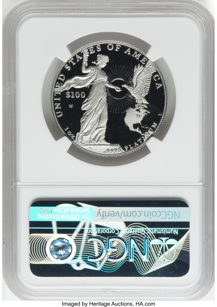 2015-W $100 One-Ounce Platinum Eagle, DC 70 NGC