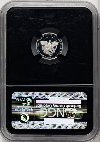 2005-W $10 Tenth-Ounce Platinum, PR, DC 70 NGC