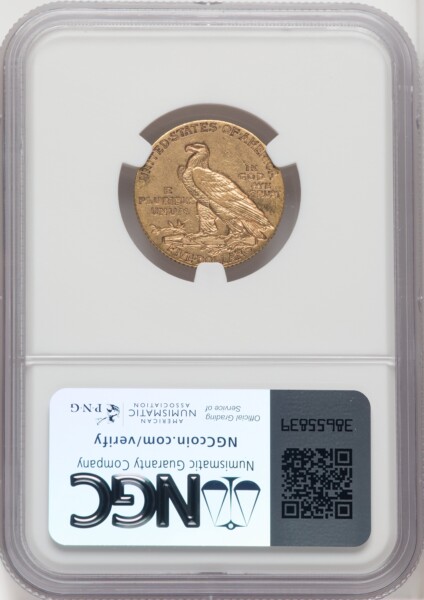 1908-S $5 50 NGC