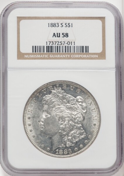 1883-S S$1 58 NGC