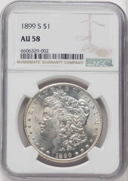 1899-S S$1 58 NGC