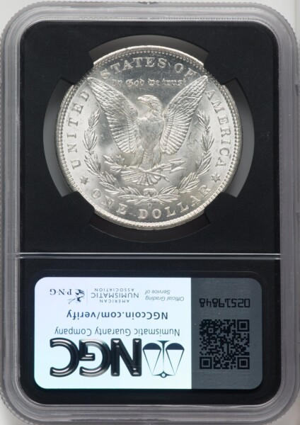 1899-O S$1 Mike Castle Blk Core Franklin Series 67 NGC