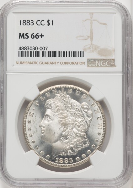 1883-CC S$1 NGC Plus 66 NGC