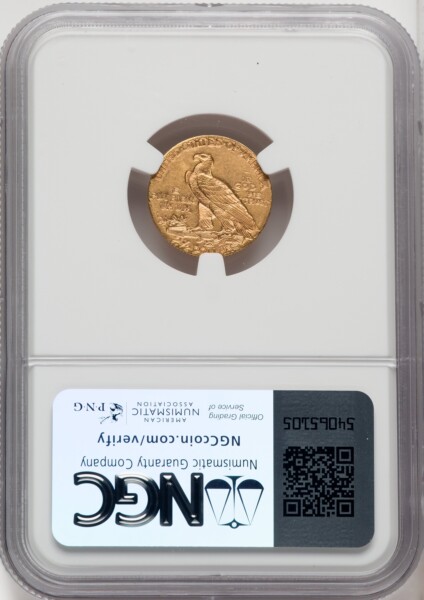 1910 $2 1/2 62 NGC