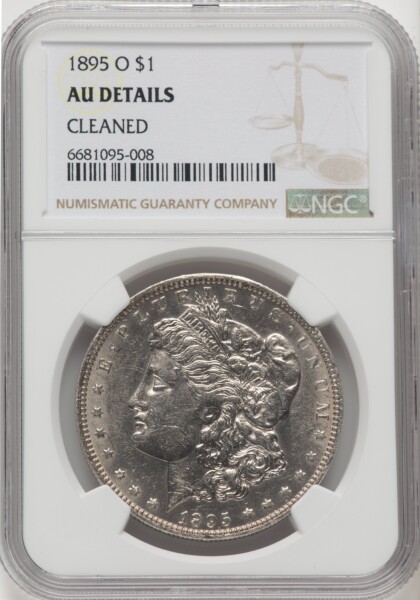 1895-O S$1 50 Details NGC