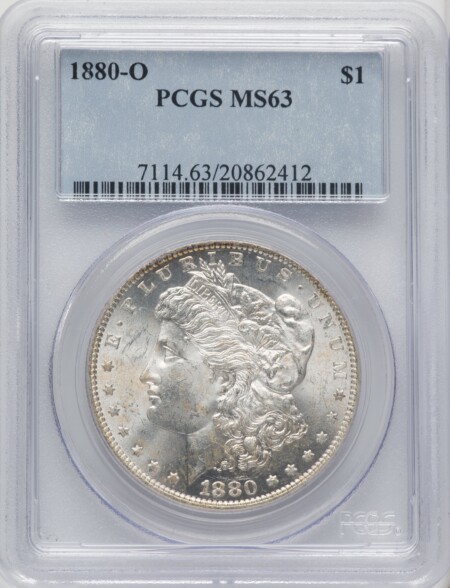 1880-O S$1 63 PCGS
