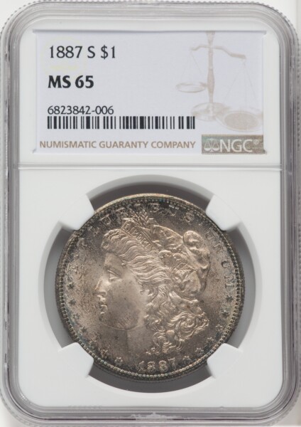 1887-S S$1 65 NGC