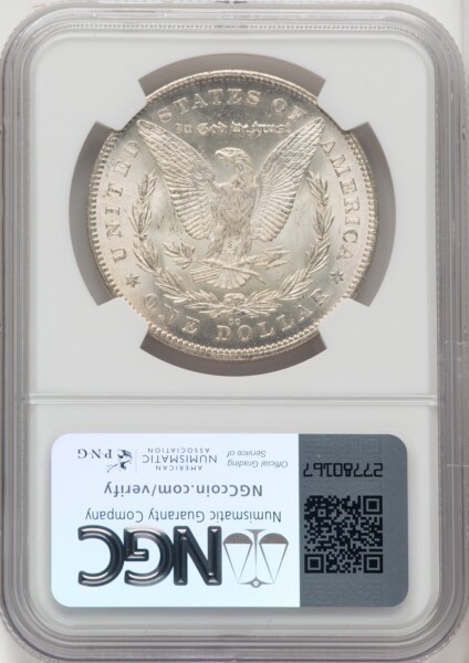 1880-CC $1 80/79 Reverse of 1878, VAM-4, MS 65 NGC