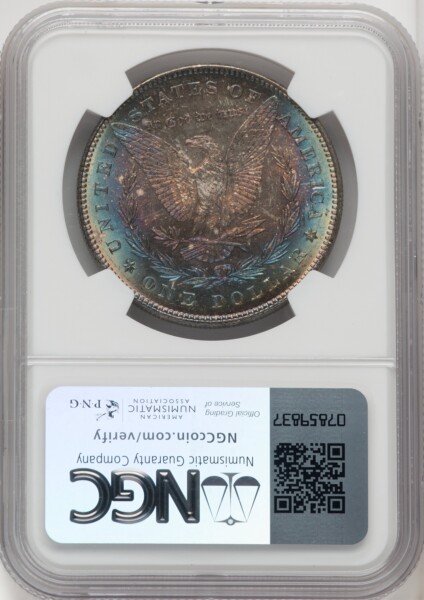 1878 7TF S$1 Reverse of 1878 66 NGC
