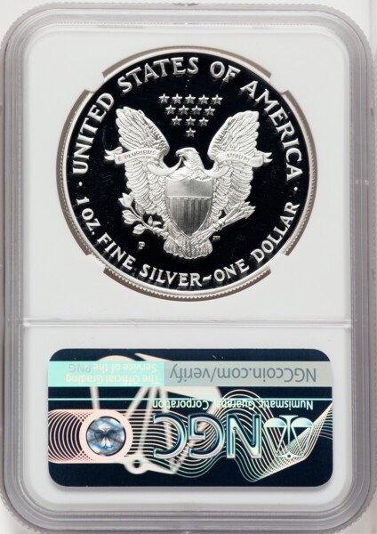 1994-P S$1 Silver Eagle, DC Mike Castle 70 NGC