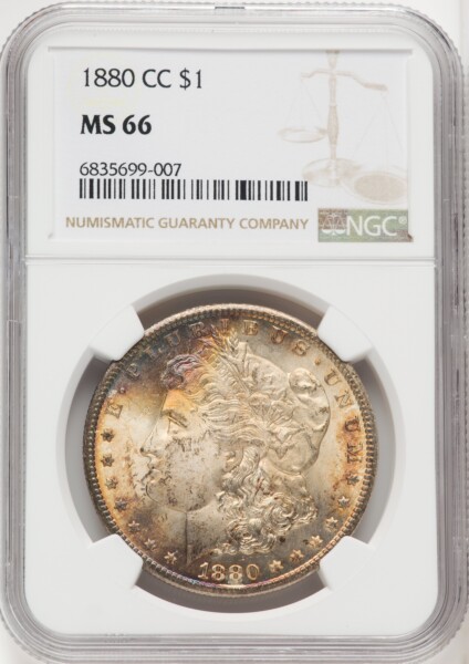1880-CC S$1 66 NGC